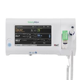 Welch Allyn Connex Spot Monitor with SureBP Non-invasive Blood Pressure, Masimo SpO2, SureTemp Plus Thermometer - 75MT-B - D discounted to $2,399.00 | Henry Schein Outlet Center