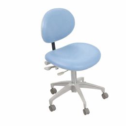 Crown Seating LLC Keystone Dental Operator Stool - Light Blue - R discounted to $569.00 | Henry Schein Outlet Center